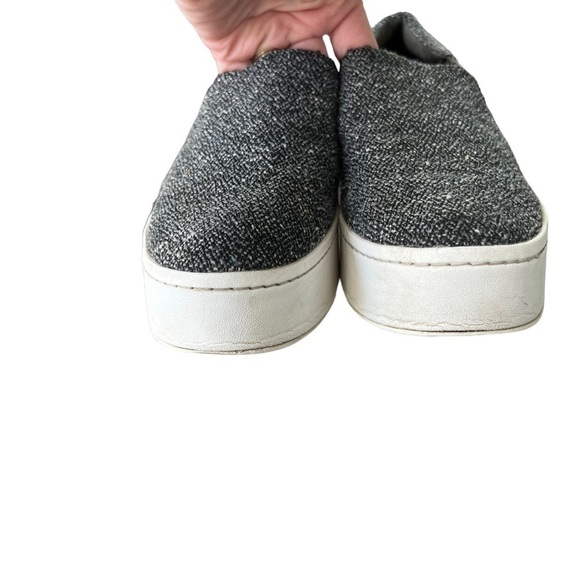 Vince - The Warren Slip On Tweed Casual Platform Sneaker Shoe Sz 9.5 - Picture 8 of 10